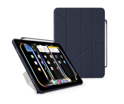 Etui do tableta Pipetto Origami No3 Pencil Case do iPad Pro 11" (2024) dark blue P053-113-AF